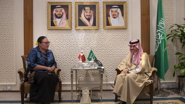 من أجل تشجيع التعاون الثنائي.. وزير الخارجية في المملكة يستقبل نظيره من مملكة تونغا