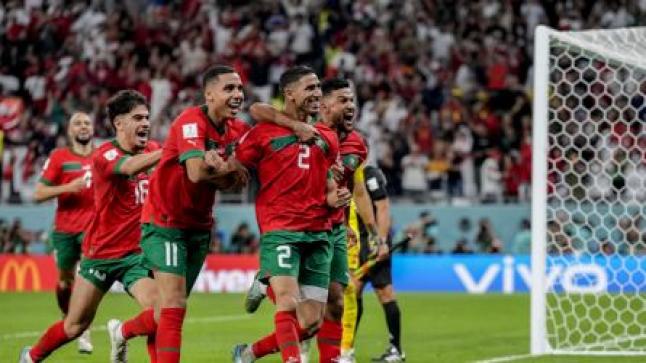 المنتخب المغربي يحطم المستحيل ويكتب التاريخ وتتأهل إلى نصف النهائي من كأس العالم