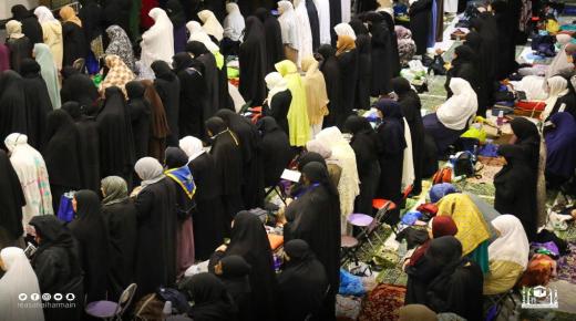 جموع غفيرة في المسجد الحرام بالليلة الأخيرة من رمضان